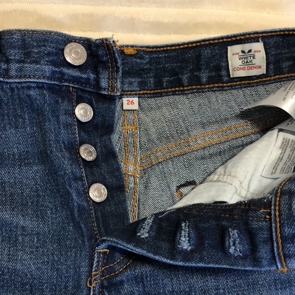 Levi Strauss and co high waisted jean shorts - Picture 4 of 7